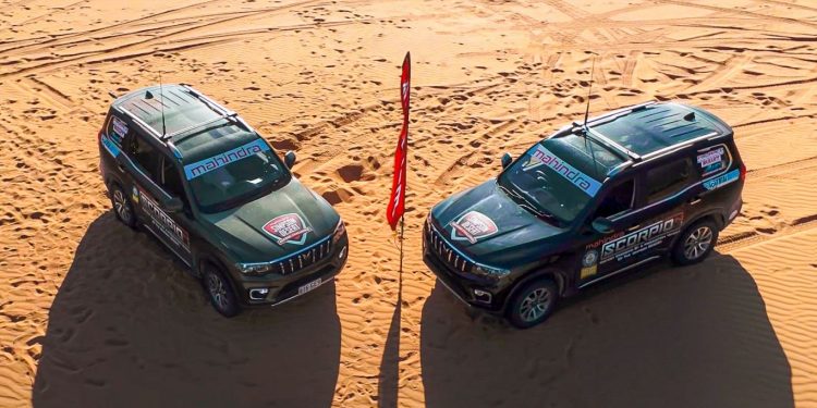  Mahindra Scorpio-N becomes the fastest production vehicle to cross the Daunting Simpson Desert in Australia