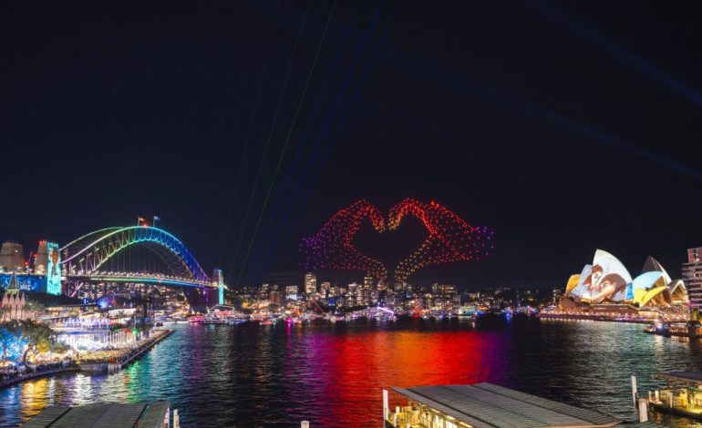  Vivid Sydney 2024’s drone show Love Is In The Air