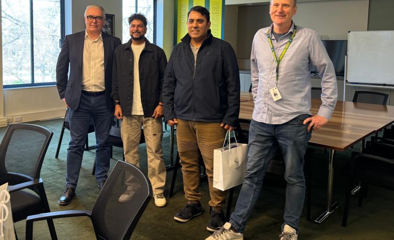  Kuldeep Yadav visits iconic MCG and Cricket Australia headquarters