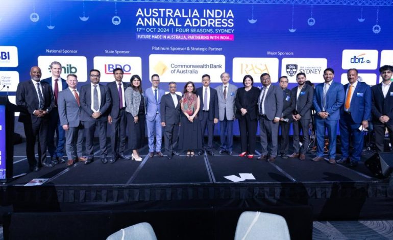  Australia-India Business Council (AIBC) NSW Hosts a momentous Annual Australia India Address & Gala Dinner