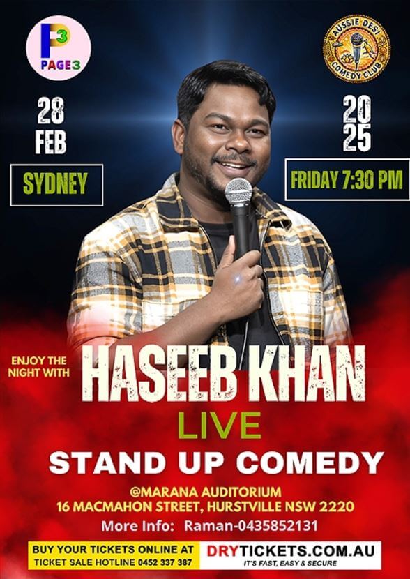 A Stand Up Comedy Show by Haseeb Khan