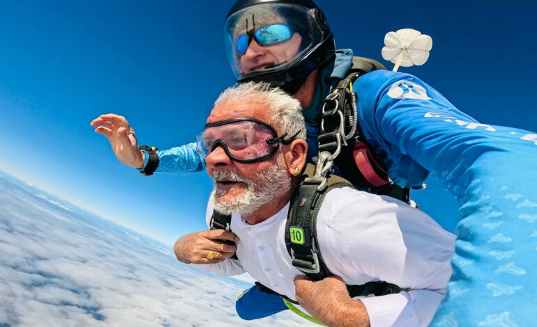  ‘Age Is Just A Number’: Indian Grandfather’s 18,000-Foot Skydive In Australia Inspires Millions Online