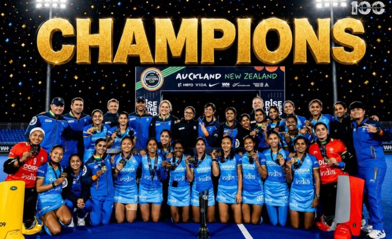  India Women Crowned FIH Nations Cup Champions After Defeating New Zealand, Secure Return To Pro League