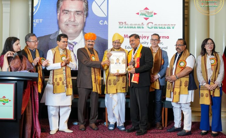  Bharat Gaurav Award Honours Community Leader for Advancing Multicultural Inclusion Through Sport and Service
