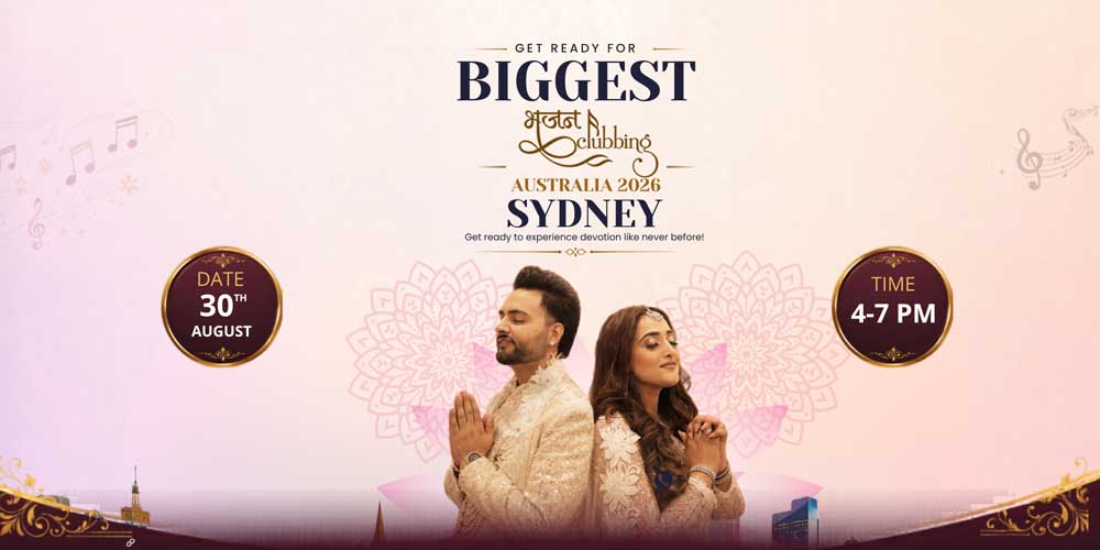 Bhajan Clubbing Sydney 2026 | Live Band & Fusion Bhajan