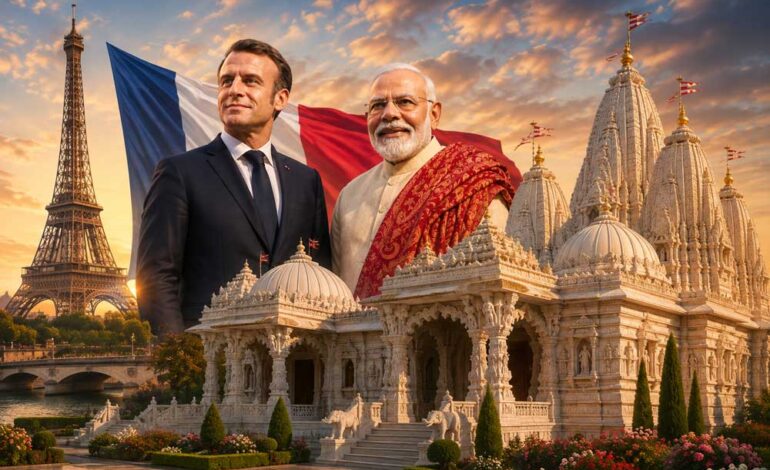 BAPS Swaminarayan Mandir Near Paris Set to Mark a New Chapter for Hindu Heritage in France