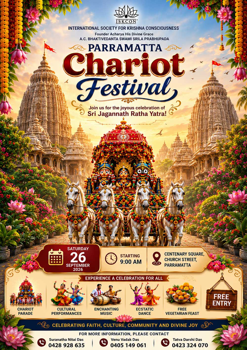 Chariot Festival – Sri Jagannath Ratha Yatra