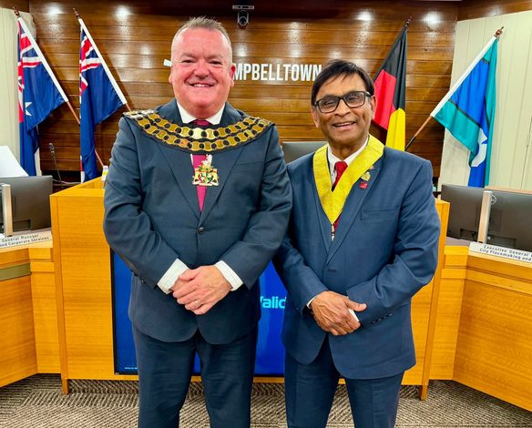  Darcy Lound and Masood Chowdhury Lead Campbelltown as Bangladeshi Community Marks Historic Council Moment