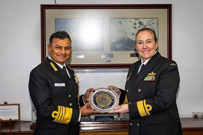  Indian and Australian Navies Step Up Maritime Cooperation During Sydney Talks