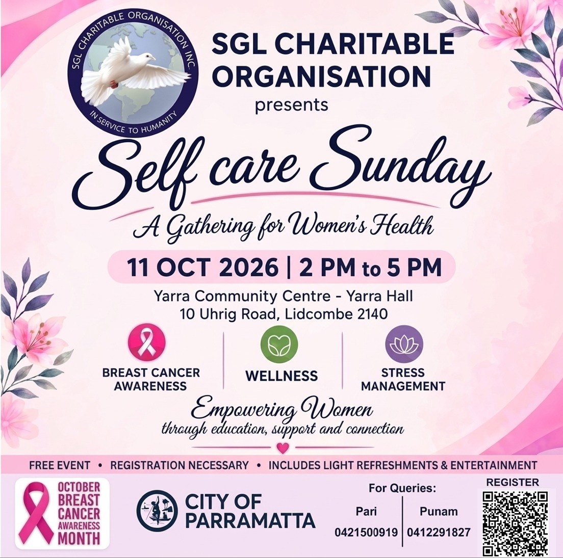 Self Care Sunday – A gathering for Women’s health