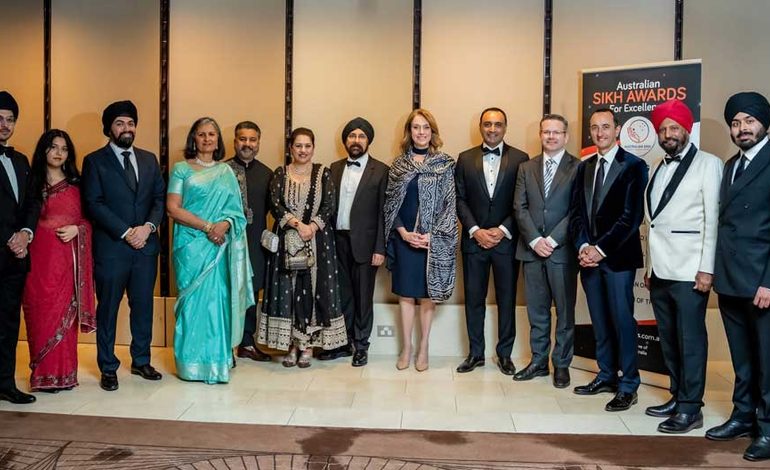  Seven Federal and State Parliamentary Leaders Stand Together at Sold-Out Australian Sikh Awards for Excellence